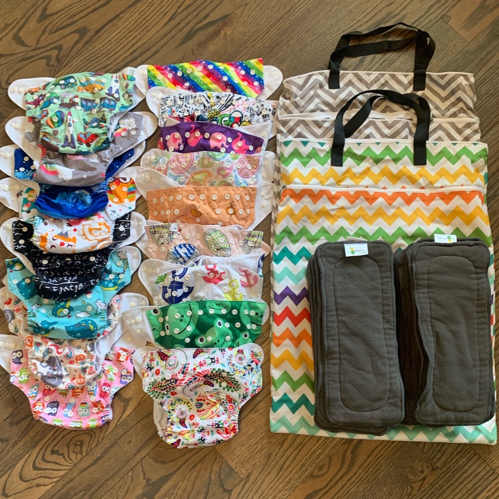 ALVABABY cloth diaper lot